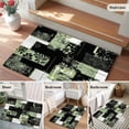 thumbnail image 5 of Sage Green Black Entryway Rug 2'x3'&nbsp; Non Slip Front Door Mats, Modern Abstract Art Botanical Entrance Rugs Indoor Outdoor Carpet, Washable Floor Mats Small Area Rug for Bedroom Kitchen, 5 of 8