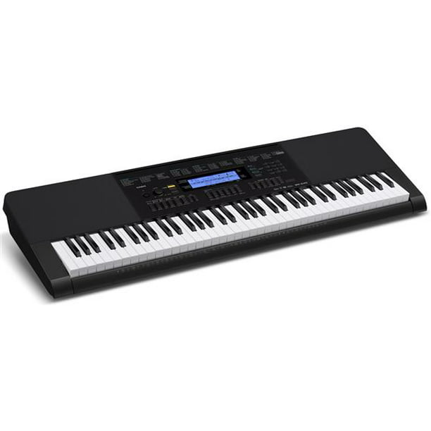 Majestætisk sfære melodisk Casio WK-245 76-Key Premium Portable Keyboard Package with Headphones,  Stand and Power Supply - Walmart.com