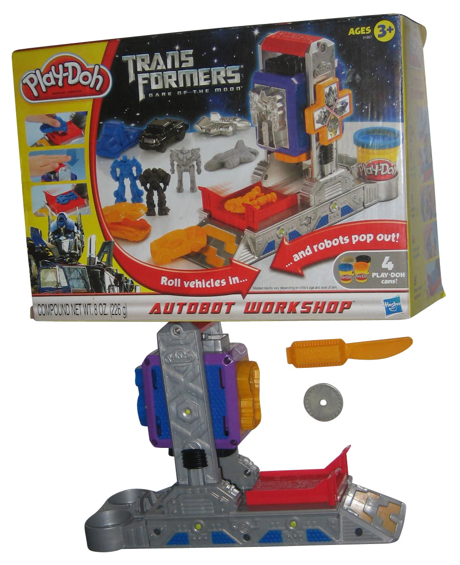 Transformers Play-Doh Autobot Workshop Toy PlaySet - (Missing Pieces)