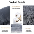 thumbnail image 4 of Comfortable Bed for Small Pets with Removable Cushion Large Calming Cuddler Ultra Soft Washable Pet, 4 of 8