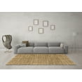 thumbnail image 3 of Ahgly Company Indoor Rectangle Abstract Brown Modern Area Rugs, 6' x 9', 3 of 4