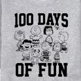 thumbnail image 3 of Peanuts - 100 Days Of Fun - Men's Crew Neck Fleece Pullover, 3 of 6