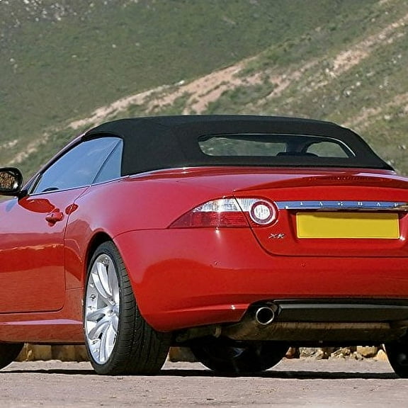 Sierra Auto Tops Convertible Top Replacement for Jaguar 1997-2006 XK8, German A5 Canvas, Indigo Blue