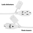 thumbnail image 4 of Extensión Eléctrica Hogar Y Oficina 10 Metros Color Blanco, 4 of 4