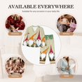 thumbnail image 7 of Kdxio Christmas Card With Gnomes Women's Pajama Sets Long Sleeve Button Down Sleepwear Nightwear Soft Pjs Lounge Sets-Medium, 7 of 7