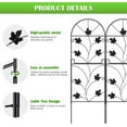 thumbnail image 6 of 10pack Decorative Garden Fence Border Metal Wire Fence Animal Barrier 38in×10Ft, 6 of 11