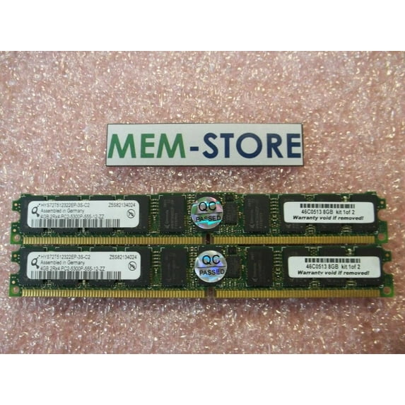 46C0513 8GB (2x4GB) DDR2 Memory VLP IBM BladeCenter New (3rd Party)