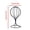 Black, variant on Metal Hat Stand Hat Holder Wig Stand Wig Head Hat Wigs Display Stand Holder Wig Home Storage Rack Metal Balloon Shape Sturdy Frame Store Display Hats Wigs Headscarves Easy Use