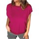 thumbnail image 2 of Sudadera de lactancia,Suéter informal de mujer con parches de color liso, blusa de manga larga y cuello redondo, poliéster, ligero y cómodo, ideal para el hogar, sopatenor, 2 of 9
