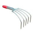 thumbnail image 3 of koolsoo Râteau à Main Petit Râteau à Main de Jardin Cultivateur Creusage pour Cour Arrière Patio Plage 5 Dents, 3 of 9
