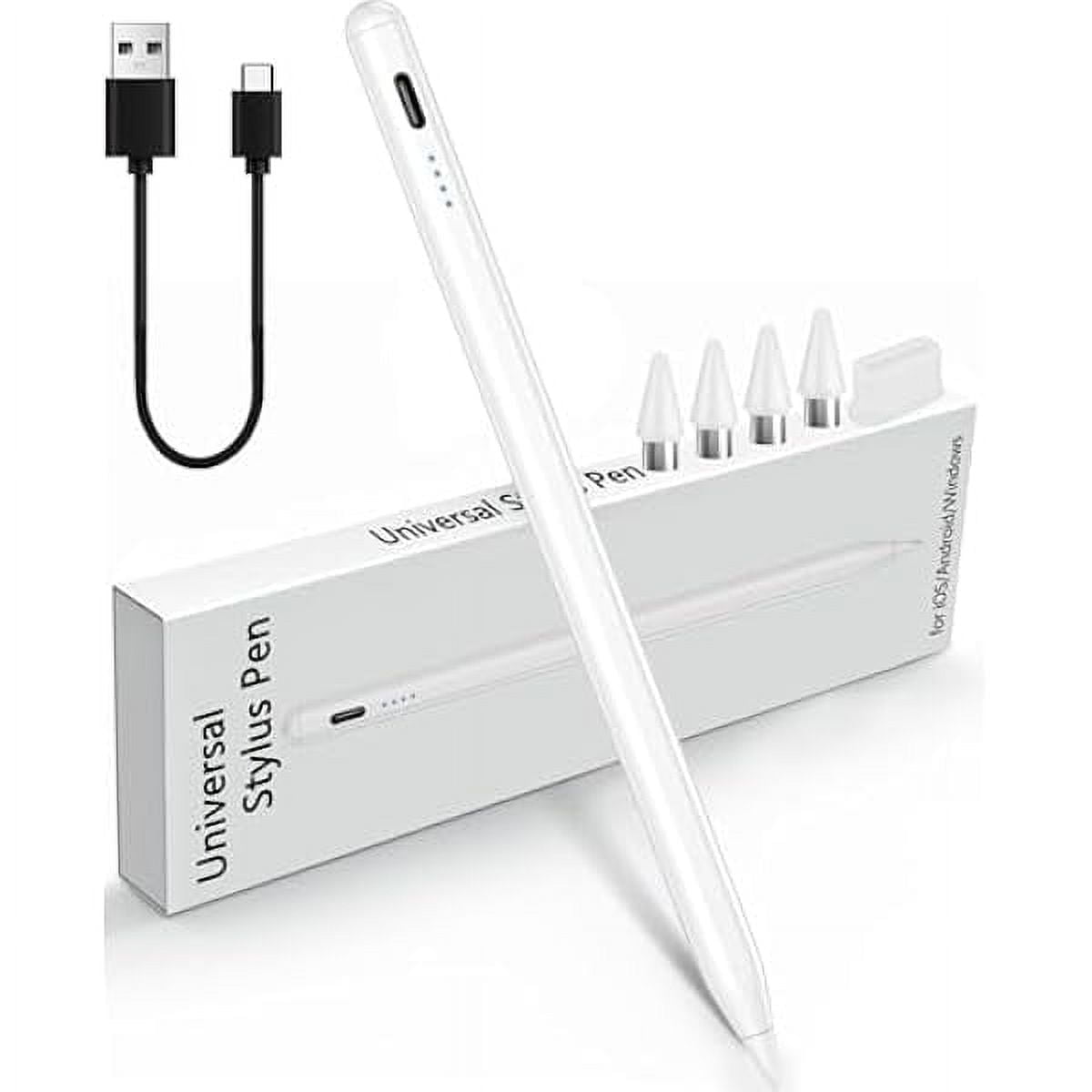 CAMPIR Stylus Pen for iPad, iPhone, Android Tablets, Galaxy, White
