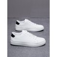 thumbnail image 1 of Men Minimalist Lace-Up Front Skate Shoes Men Business Shoes, 1 of 4