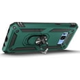 thumbnail image 5 of Samsung Galaxy S8 Phone Case, Extreme Protection Military Armor Dual Layer Protective Ring Kickstand Green, 5 of 13