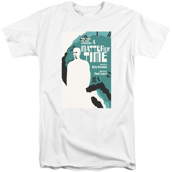 Star Trek Tng Season 5 Episode 9 Adult Tall T-Shirt 18/1 T-Shirt White