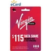 Virgin Mobile Data Share $115 (Email Delivery)