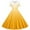 Yellow-01, variant on Avrntaa Summer Dress for Little Girls Short Sleeve A-Line Maxi Dresses Gradient Cute Sundress for 5-14Y
