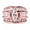 rosegold, variant on Promise Rings for Couples,Rust-Proof Wedding Bands for Couples,Graceful Design Couples Rings,Gold Plated