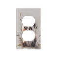 thumbnail image 3 of Switch Panel Switch Decoration 2.76x4.53x0.28 Inches Duplex Outlets Switch Plate Wall Plates Living Room Kitchen Bedroom Study Switches Beautiful Smiling Panda, 3 of 8
