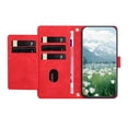 thumbnail image 2 of For Xiaomi Redmi Note 13 Pro 5G Case Tulip Leather Phone Cover with 5 Card Slots Wallet - Green, 2 of 5