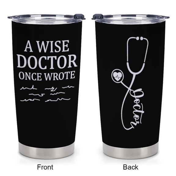 Doctor Gifts for Men Women - Doctor Christmas Appreciation Gifts - Doctors Day, Graduation Gift for Doctors, Dr - 20oz Tumbler
