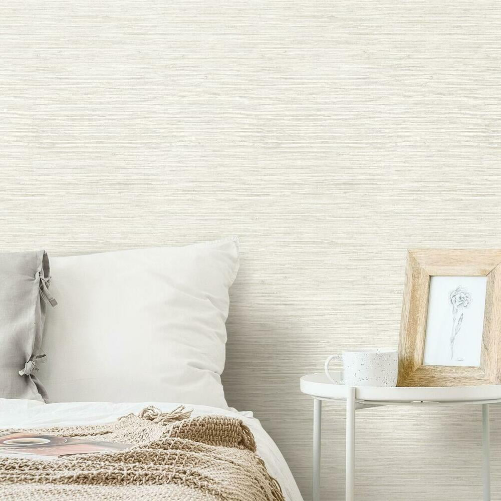 Faux Grasscloth Peel and Stick Wallpaper