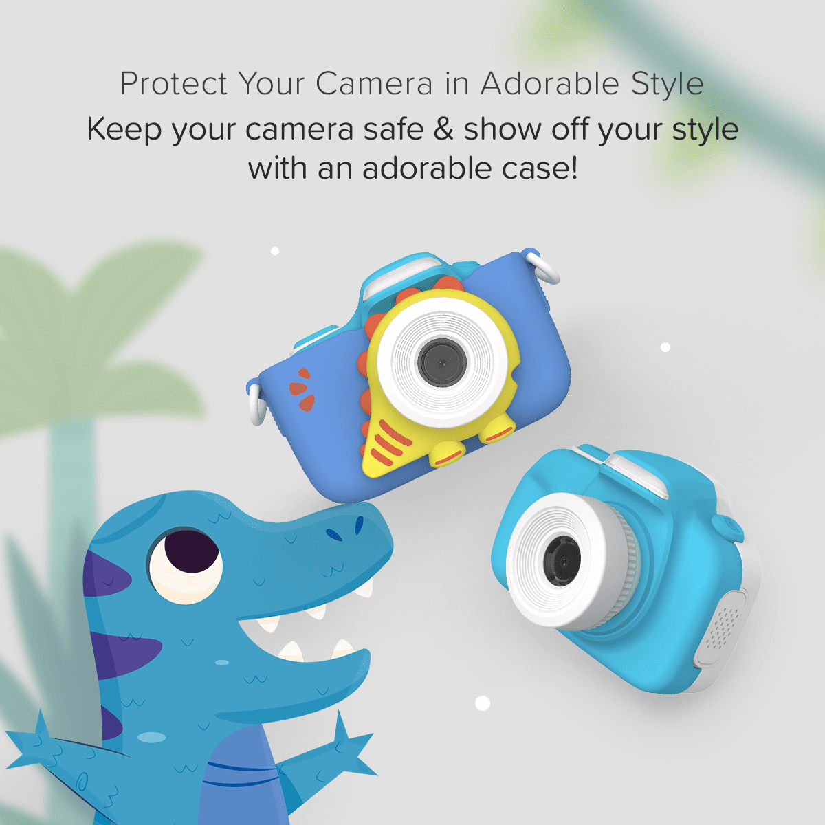 myFirst Camera 3 - New Kids Mini Camera, 12MP HD Video, Selfie Lens, Shockproof Case, microSD - Blue