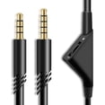 thumbnail image 3 of Cable de Audio para Auriculares Astro A10 A40 A30, Sonido Estéreo 3D sin Pérdidas, Larga Vida útil, 2 M, para Comunidad de Juegos, 3 of 4