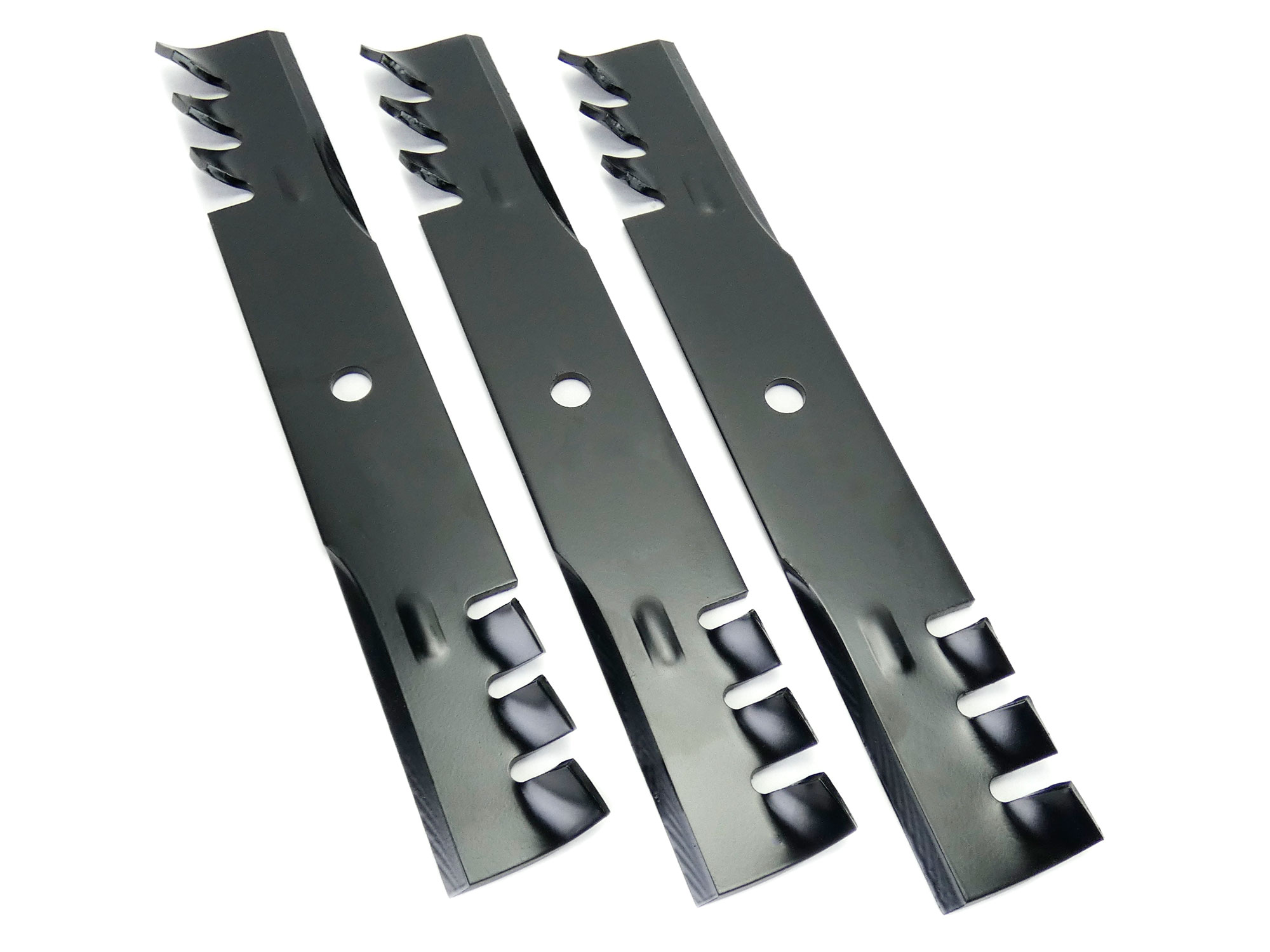 Zero Turn Mower Mulching Blade Set – 3-Pack – Fits 48" Decks On Scag, Bad Boy, Toro, Freedom Z
