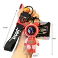 thumbnail image 4 of Soumake Key Chain Handmade Diy Tassels Anti-Fall Pvc Cute Colorful Bear Backpack Pendant Jewelry Accessories Fashion, 4 of 8