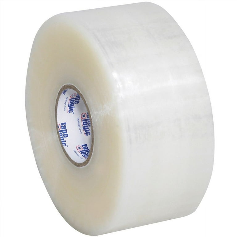 Sure-Max 6 Rolls Extra-Wide Shipping & Packing Tape (3 x 110 yard/330'  each) - Moving & Adhesive Carton Sealing - 2.0mil Clear