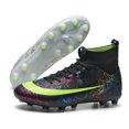 thumbnail image 5 of Zapatos de fútbol profesionales para hombres, botas de fútbol de entrenamiento para adultos, zapatillas de deporte de alta calidad TF/FG, calas de tobillo ultraligeras antideslizantes, 5 of 5