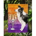 thumbnail image 3 of Carolines Treasures CK3207GF Hallween Border Collie Garden Size Flag, 3 of 3