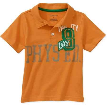 Healthtex Baby Boys' Short Sleeve Graphic Polo