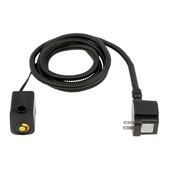 PetSafe Drinkwell Outdoor/Everflow Fountain Pump & Adaptor  Waterproof and Weather Resistant Adaptor  Outdoor Rated  Fresh, Filtered Water