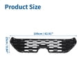 thumbnail image 3 of No.531120R120 Front Upper Hood Bumper Grille Grill for Toyota RAV4 2019 2020 2021 2022 1 Pcs Black, 3 of 7