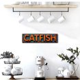 Retro Tin Signs 16*4 in Metal Wall Art Fishing