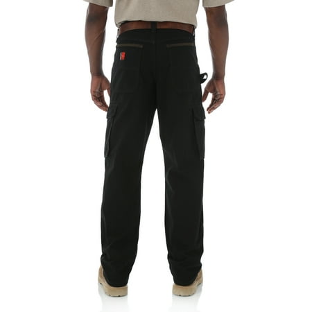 wrangler black cargo pants walmart