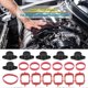 thumbnail image 4 of Engine Valve Cover Gasket Set Replacement for Honda Accord 15815-RAA-A02 15845-RAA-A01, 4 of 4