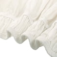 thumbnail image 5 of Unique Bargains Polyester Elastic Dust Ruffled Bed Skirt with 15" Drop Twin Beige, 5 of 8