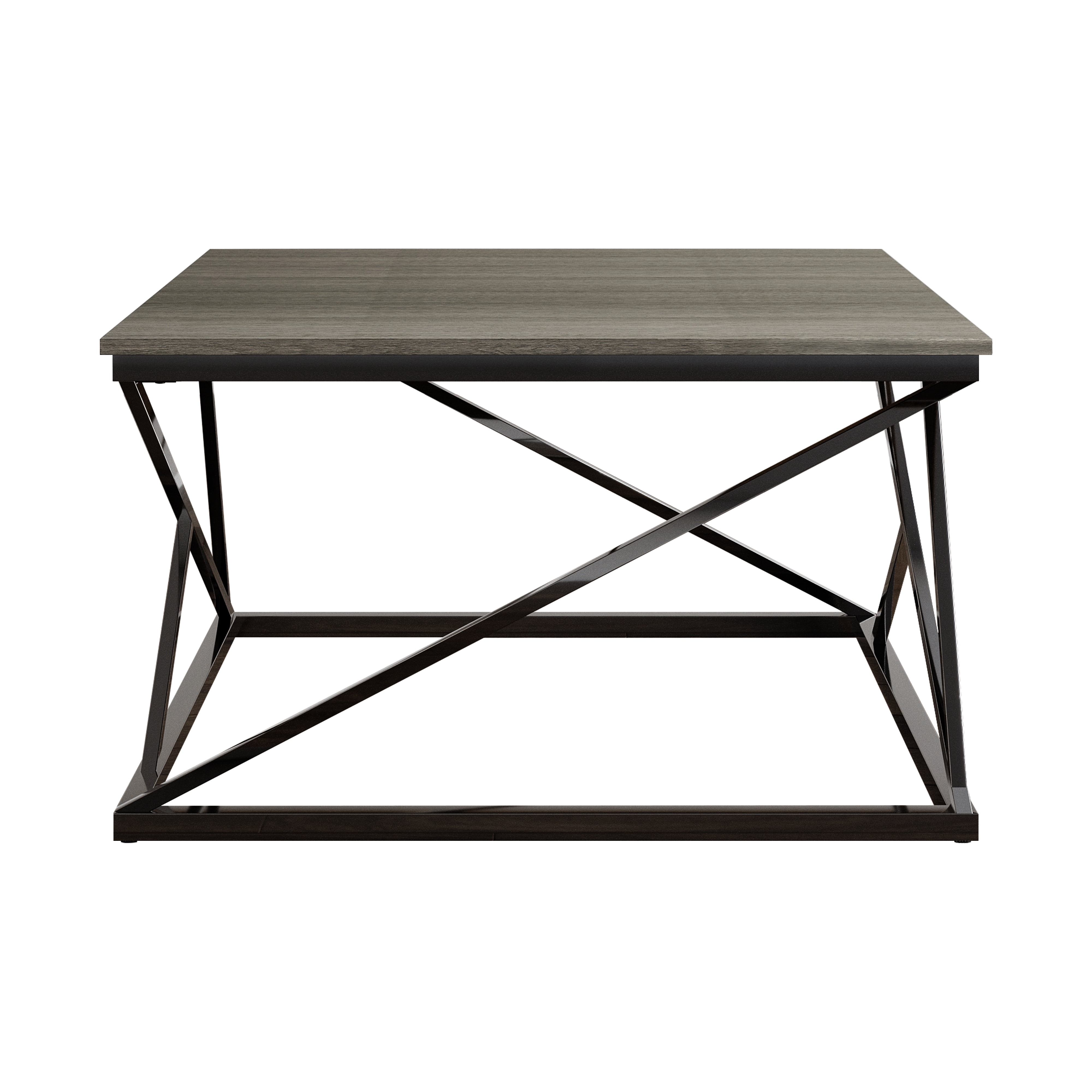 Castle Place Shabby Chic 3- Pieces Coffee Table Set, Grey