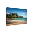 thumbnail image 3 of Trademark Fine Art Pierre Leclerc Makua Beach Kauai Canvas Wall Art - 16x24, 3 of 5