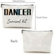 thumbnail image 2 of Bolsa de maquillaje de bailarina, bolsa de cosméticos de lona, ​​estuche multiusos para bolígrafos, neceser con cremallera, bolsa de viaje, estuche, monedero, kit de supervivencia portátil grande, 2 of 6