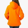 thumbnail image 2 of Realtree Blaze Orange Women's Mid-Length Insulated Hunting Parka, Sizes S-2XL, 2 of 9