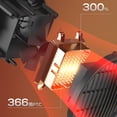 thumbnail image 4 of HIBIBUD 2026 New Small Electric Heater Room Heaters for Indoor Use Portable Rechargeable 110V Mini Heater Home Desktop Foot Warmer Portable for Personal Warmth, Desk Heating, Small Room, Winter Use, 4 of 7
