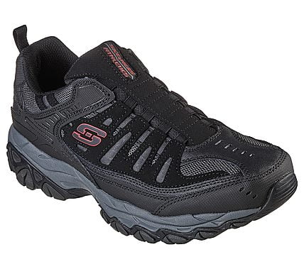 Skechers Men's After Burn Slip-on Athletic Walking Shoe - Wide Width in ...