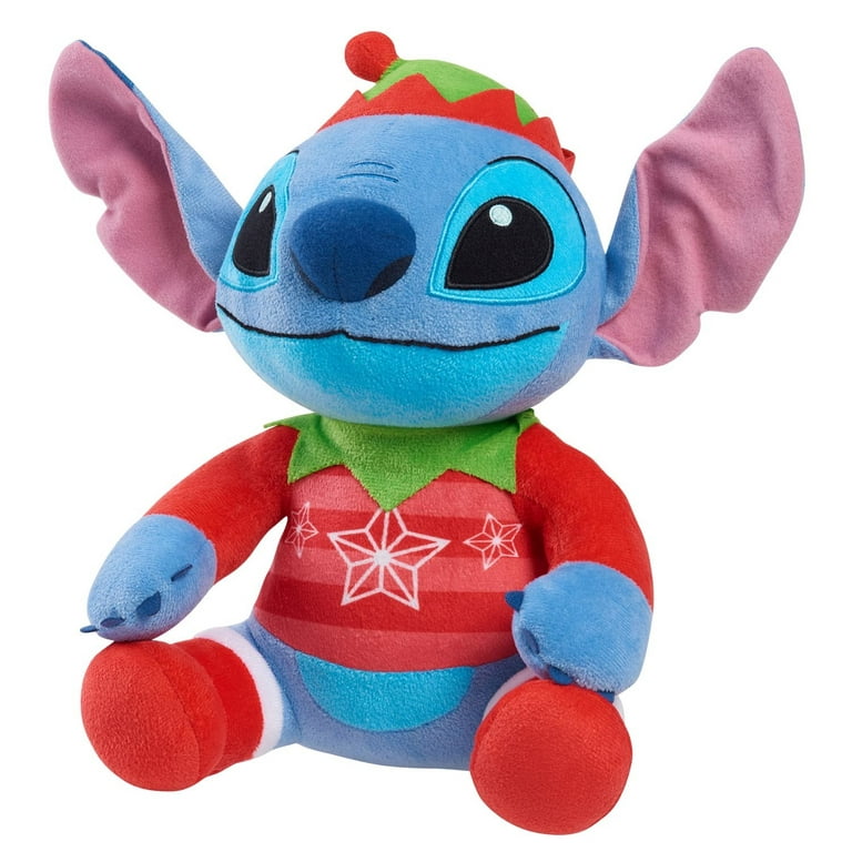  Disney Stitch Holiday Christmas Candy Cane Large 11-inch Plush  Stuffed Animal, Alien, Officially Licensed Kids Toys by JustPlay : Toys &  Games