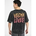 thumbnail image 3 of Netflix Stranger Things Vecna Lives Oversized Graphic T-Shirt from No Boundaries, Men's & Big Men's, 3 of 5