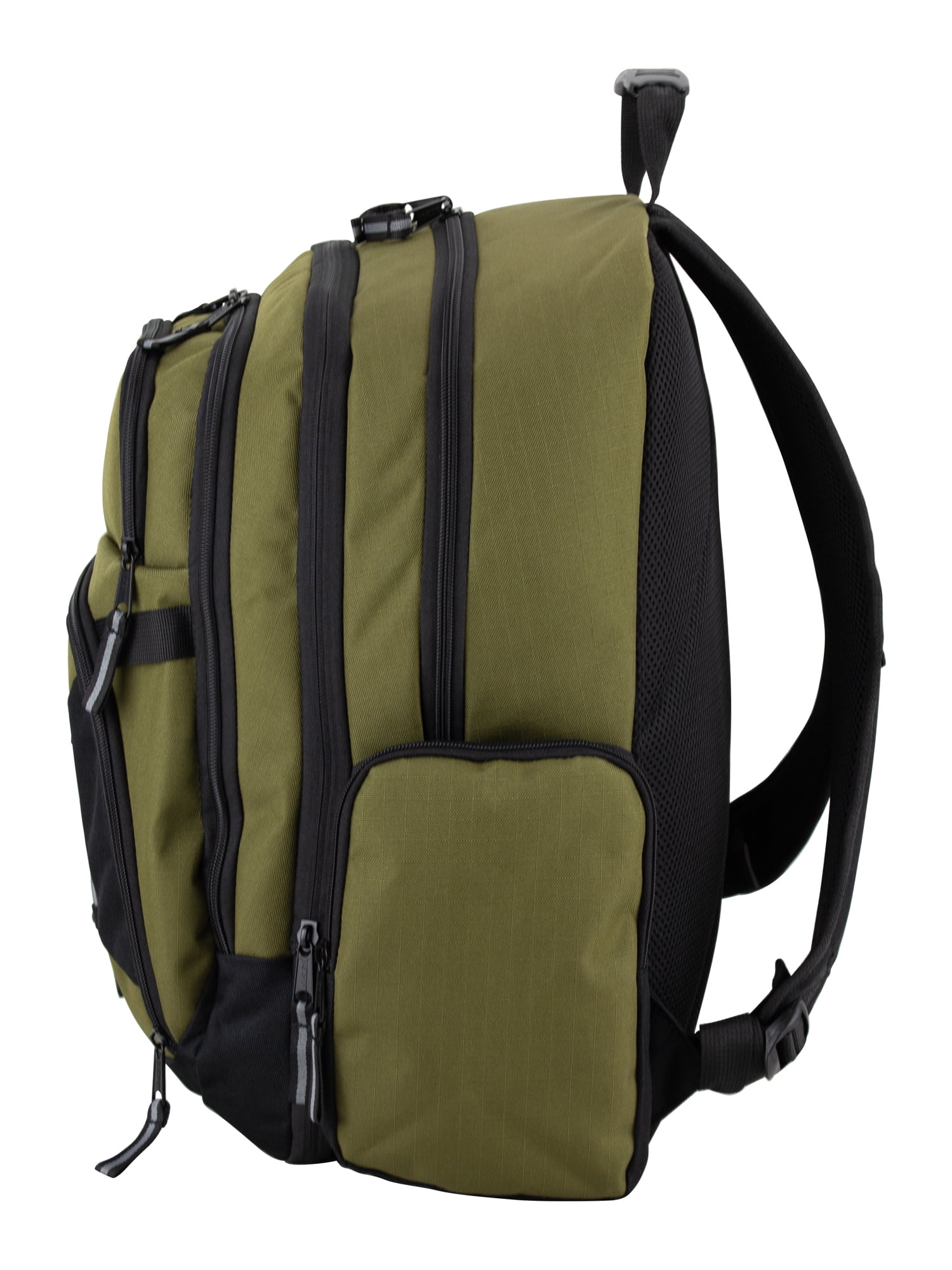 Eastsport Bungee Expandable Backpack, Dark Olive Ripstop