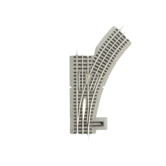 Lionel O Gauge Model Train Manual Right Hand FasTrack Switch Track with Curve