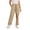 Beige, variant on Girls Pants Lightweight Waterproof Zip off Hiking Pants Convertible Grey Hiking Pants, Szie 6-14